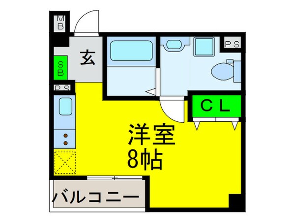 オリエントシティ・Kの物件間取画像